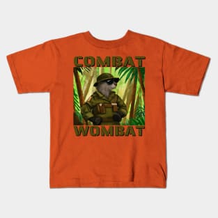 Combat Wombat Kids T-Shirt